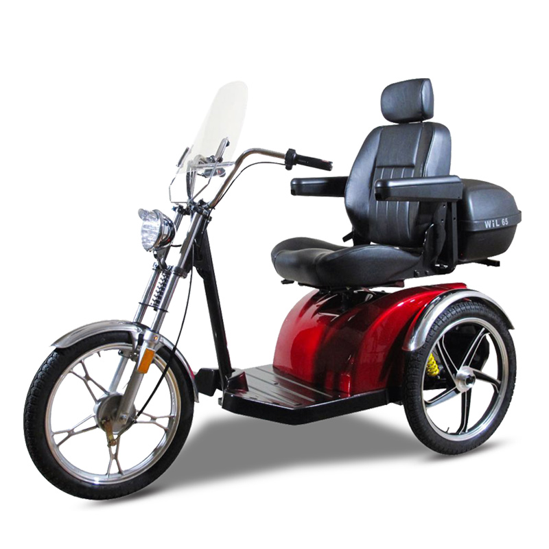 노인을위한 S33 Red 3 Wheel Electric Scooter