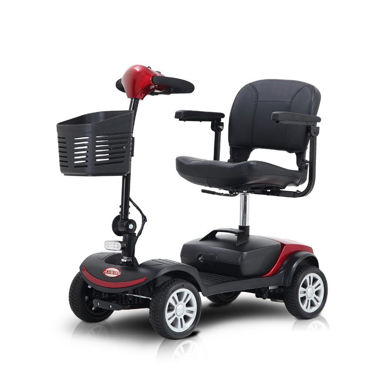S1 Sport Easy Travel 4 Wheel Ultra Light Foldable Electric Mobility Scooter Scooter